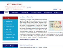 Tablet Screenshot of kittystravel.com